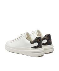 GUESS ELBINA  Adidași alb maro - Pantofi femei - 5