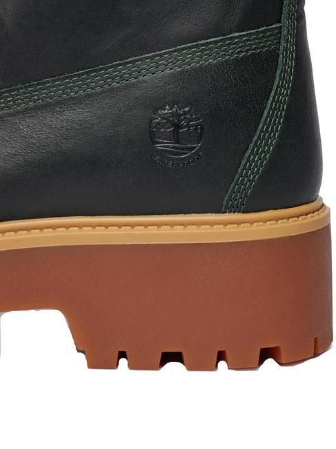 STONE STREET 6  Botine inalte din piele crusta - Pantofi femei