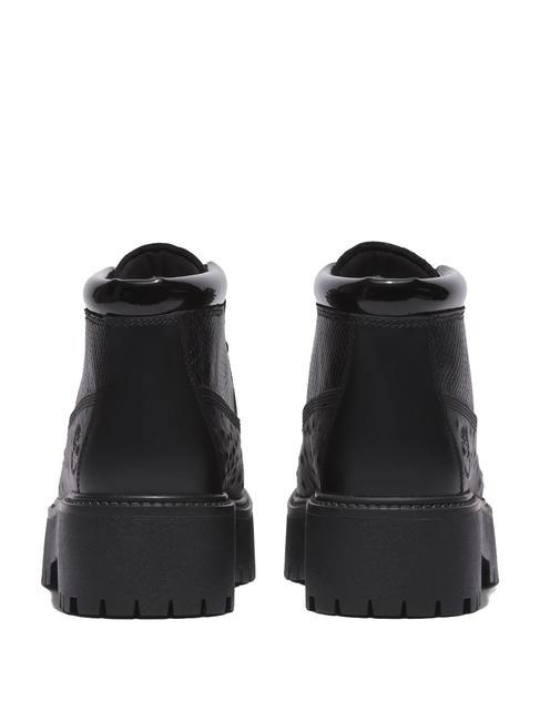 STONE STREET Botine din piele Jetblack - Pantofi femei