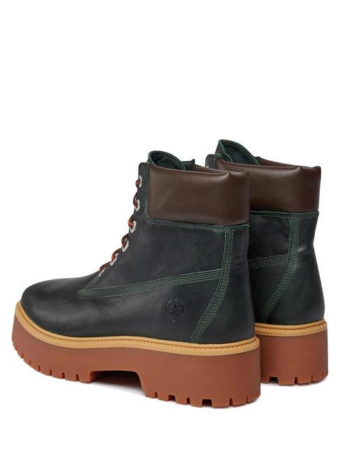 STONE STREET 6  Botine inalte din piele crusta - Pantofi femei