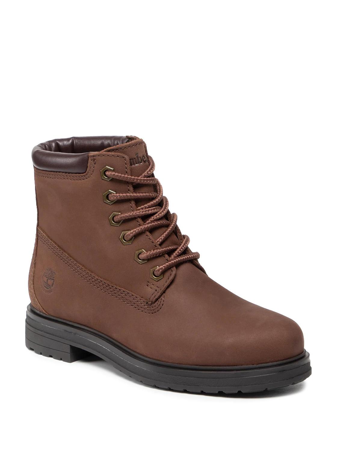 Timberland Hannover Hill 6 Botine Cu Toc De 3 6 Cm Maro Inchis Cump r La Pre uri De Outlet
