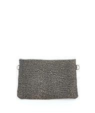 BORBONESE CLASSICA Mini geanta de umar OP / NATURAL / NEGRU - Genți femei - 3