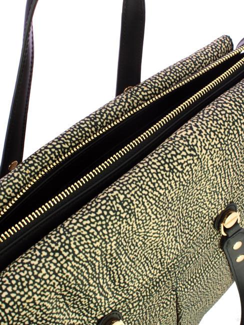 CROISSANT  Geanta de mana, cu bareta de umar OP / NATURAL / NEGRU - Genți femei