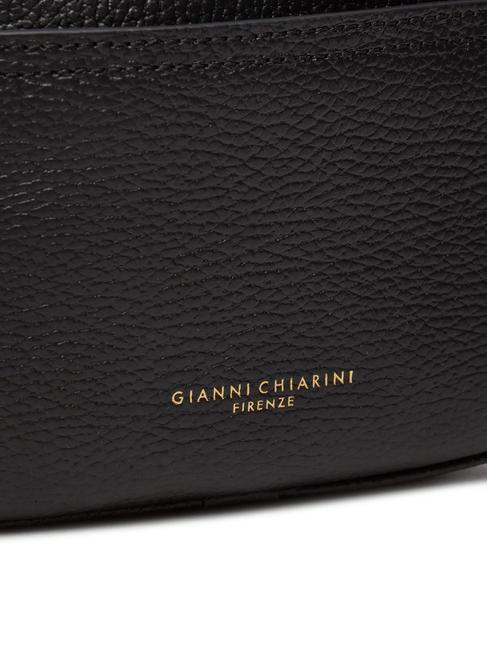 NINA  Geanta mini de umar, din piele negru - Genți femei