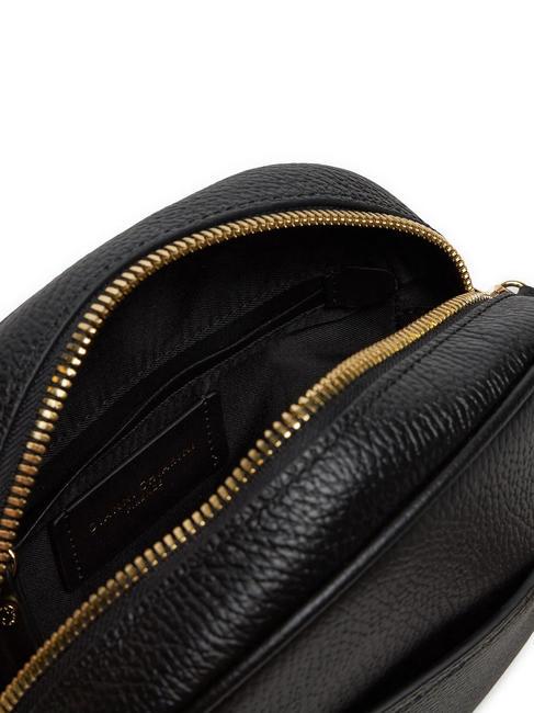 NINA  Geanta mini de umar, din piele negru - Genți femei