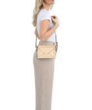 THE BRIDGE FRIDA Geanta mini de umar, din piele unt abb. aur - Genți femei - 5