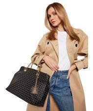 POLLINI HERITAGE  Geanta cu bareta de umar negru maro - Genți femei - 6