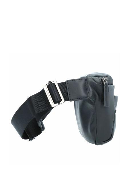 URBAN Geanta cu curea din piele negru - Borsete de brâu