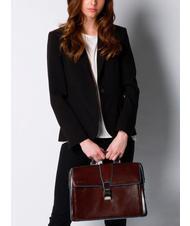 PIQUADRO BLUE SQUARE  Geanta Doctor din piele mahon - Serviete birou - 4