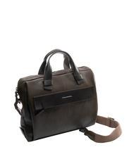 PIQUADRO PYRAMID Servieta din piele pentru pc 14" - Serviete birou