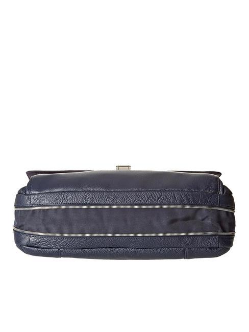 CAMPIONARIO - MODUS Servietă din piele pentru laptop 15" exp albastru - Serviete birou