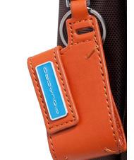 PIQUADRO CAMPIONARIO - LINK Dosar extensibil pentru laptop de 15 inchi cu părul negru - Serviete birou - 4