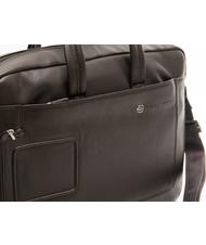 PIQUADRO VIBE Servietă pentru computer de 15,6 " cu părul negru - Serviete birou - 3
