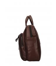 PIQUADRO CAMPIONARIO - HARPER Servieta pentru laptop de 15,6 inchi, din piele cu părul negru - Serviete birou - 2