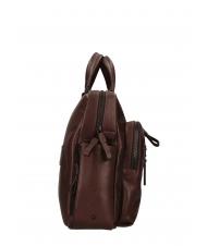 PIQUADRO CAMPIONARIO - HARPER Servieta pentru laptop de 15,6 inchi, din piele cu părul negru - Serviete birou - 3