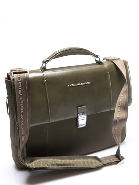 Dosarul LINK 2, port PC 13 ", extensibil verde - Serviete birou