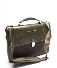 PIQUADRO Dosarul LINK 2, port PC 13 ", extensibil verde - Serviete birou - 2