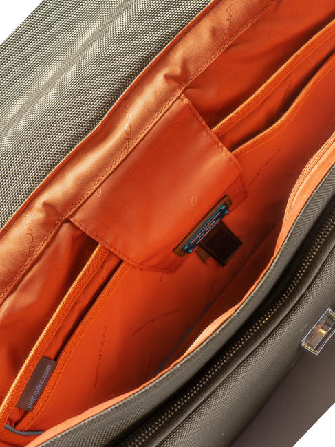 Dosarul LINK 2, port PC 13 ", extensibil verde - Serviete birou