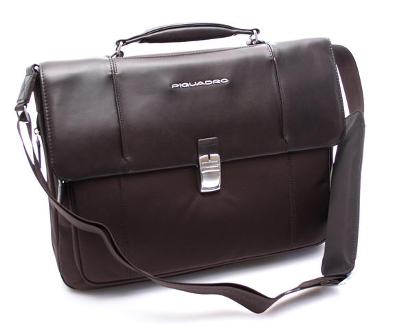 Dosarul LINK 2, port PC 13 ", extensibil cu părul negru - Serviete birou