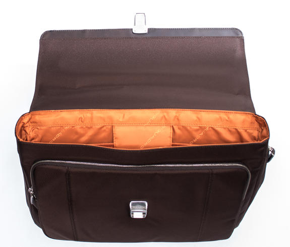 Dosarul LINK 2, port PC 13 ", extensibil cu părul negru - Serviete birou