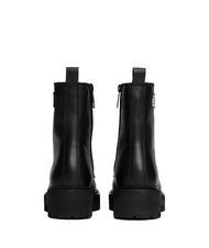 TOMMY HILFIGER TOMMY JEANS Urban Lace Up Botine din piele BLACK - Pantofi femei - 3