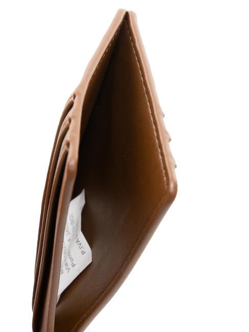 ALEXANDRA  Suport plat pentru card BROWN - Portofele femei
