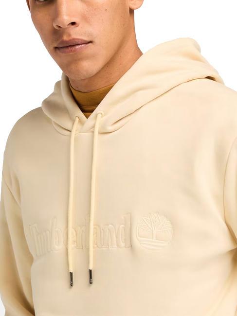 EMBROIDERY TONAL Hanorac cu gluga angora - hanorace