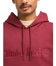 TIMBERLAND EMBROIDERY TONAL Hanorac cu gluga cordovan - hanorace - 3