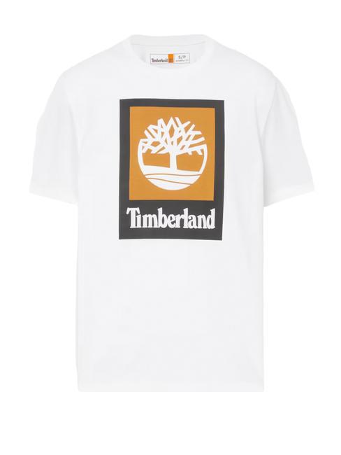 STACK LOGO Tricou din bumbac alb - tricou