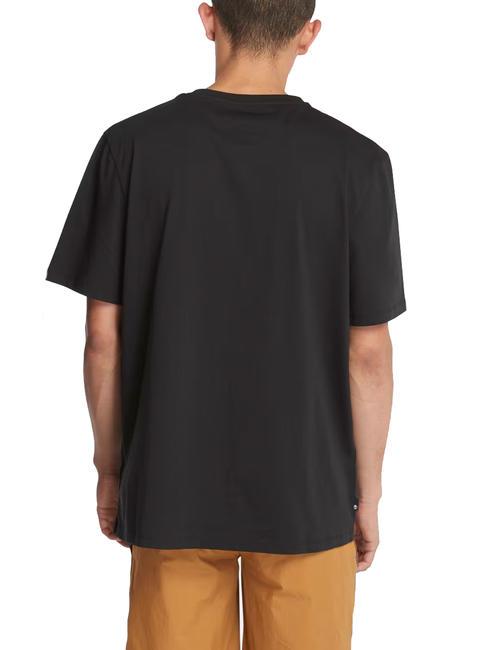 STACK LOGO Tricou din bumbac BLACK - tricou