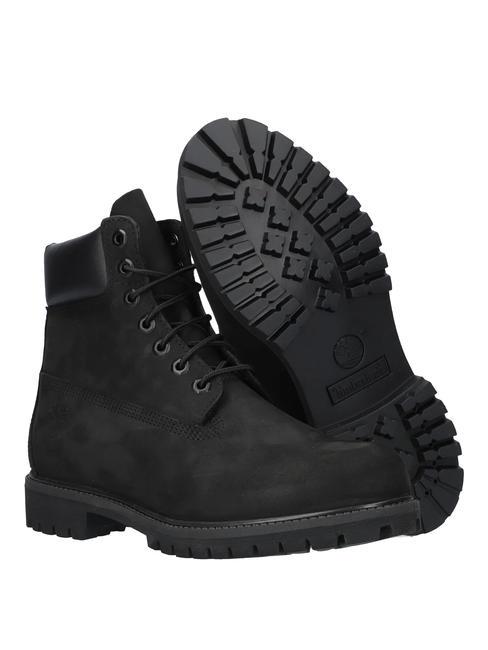6 INCH  Botine din piele BLACK - Pantofi unisex