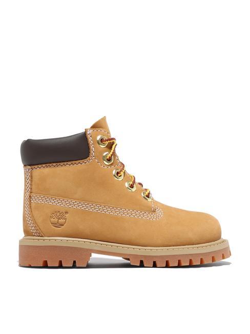 6 INCH PREMIUM KIDS Botine din piele impermeabila galben - Pantofi pentru bebeluși