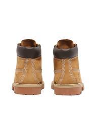 TIMBERLAND 6 INCH PREMIUM KIDS Botine din piele impermeabila galben - Pantofi pentru bebeluși - 4
