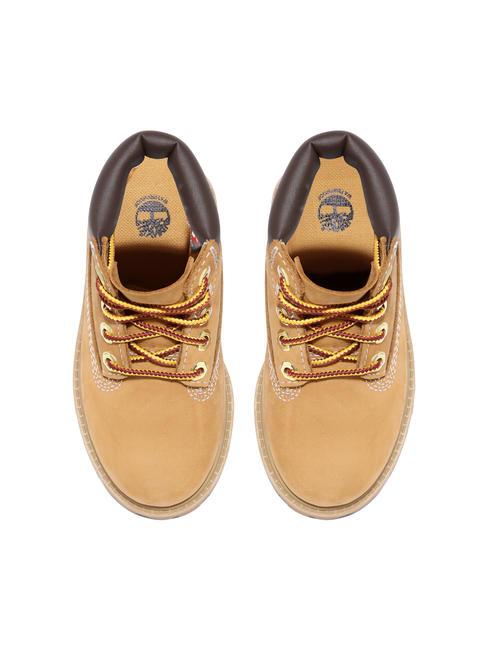 6 INCH PREMIUM KIDS Botine din piele impermeabila galben - Pantofi pentru bebeluși