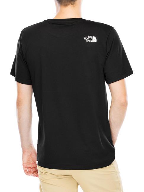 EASY Tricou cu imprimeu cu logo tnf negru - tricou