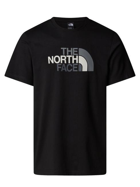 EASY Tricou cu imprimeu cu logo tnf negru - tricou