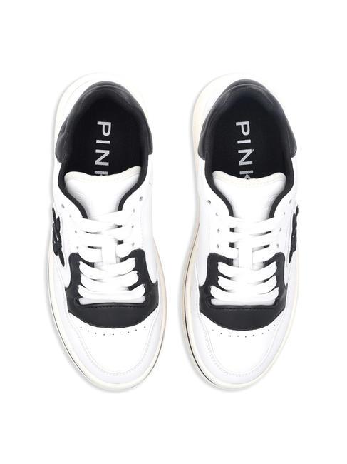 MANDY Adidași alb negru - Pantofi femei