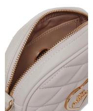 LOVE MOSCHINO ROMANTIC Micro Geanta de umar fildeş - Genți femei - 3