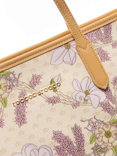 FLOWER MARKET Cumpărător pe umăr aproape alb - Genți femei