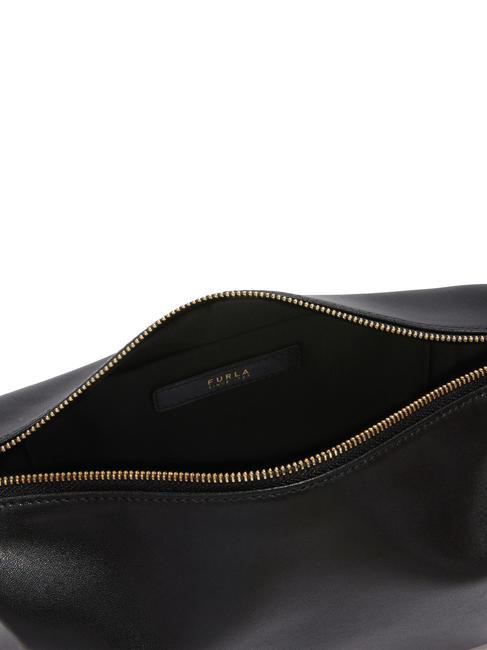 NUVOLA Mini geanta de umar din piele negru - Genți femei