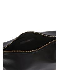 FURLA NUVOLA Mini geanta de umar din piele negru - Genți femei - 4