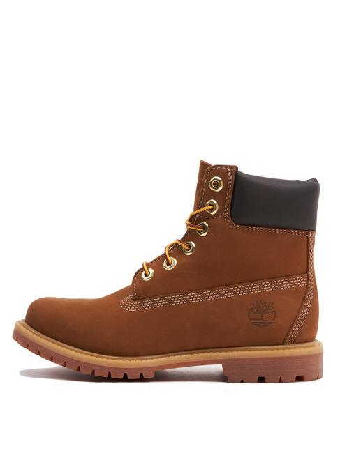 6 INCH  Botine din piele maro - Pantofi unisex