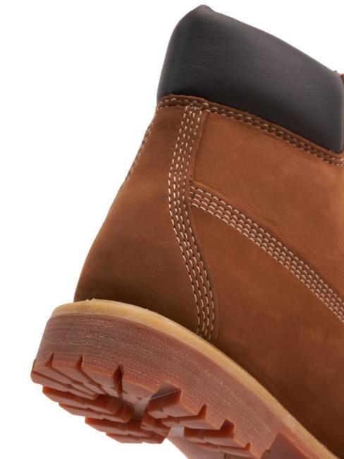 6 INCH  Botine din piele maro - Pantofi unisex