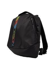 MOMO DESIGN OVAL Rucsac pentru PC de 15 inchi negru/pixel - Rucsacuri pentru școală și timp liber - 2