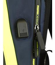 MOMO DESIGN LOGO PATCH Rucsac albastru/fluorescent - Rucsacuri pentru laptop - 4