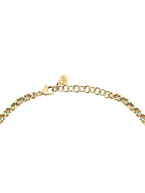 BAGLIORI Colier cu cristale colorate aur - Lănțișoare