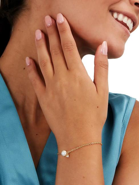 PERLE CONTEMPORARY Bratara cu perla aur - Brățări