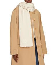 CALVIN KLEIN CK JEANS MONOGRAM EMBRO Eșarfă din poliester reciclat mesteacăn - Eșarfe - 2