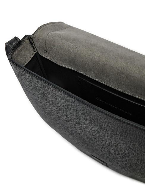 CK JEANS MINIMAL MONOGRAM Mini geanta de umar pvh negru - Genți femei