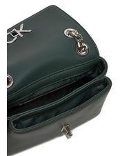 CALVIN KLEIN RE-LOCK Mini geantă de umăr/încrucișată verde palmier - Genți femei - 4